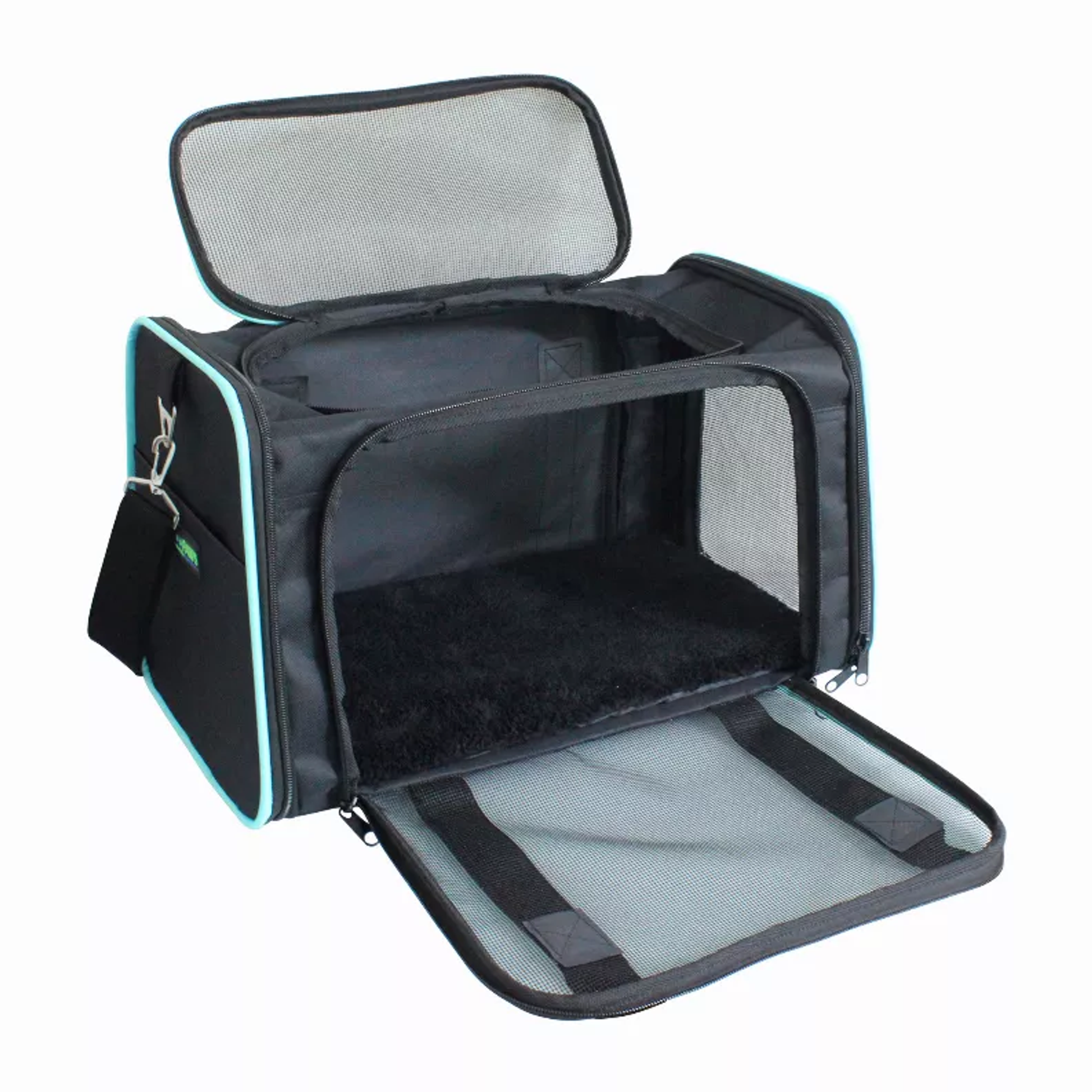 GOOPAWS Soft-Sided Kennel Pet Carrier for Small Dogs, Cats, Puppy, Airline Approved Cat Carriers Dog Carrier Collapsible, Travel Handbag & Car Seat