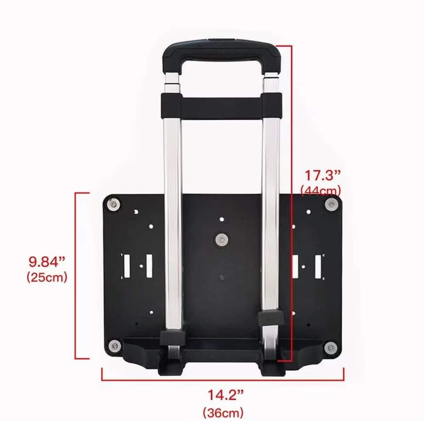 Mr. Peanut's Pet Carrier/Luggage Bag Spinner Wheelbase Luggage Cart