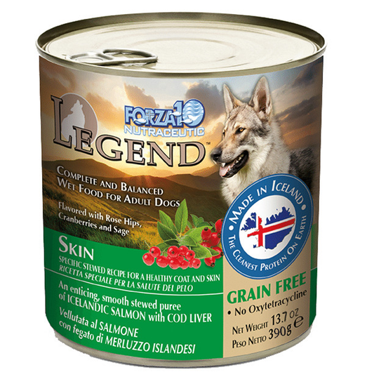 Forza10 Legend Skin Icelandic Fish Recipe Grain Free Canned Dog Food