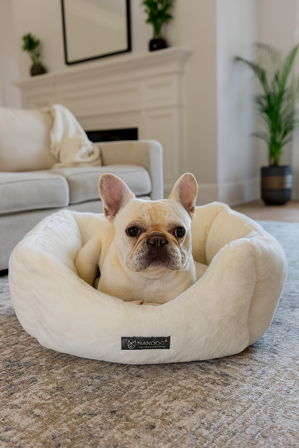 Luxury Cloud bed with Orthopedic Support, Reversible Design for Small Pets