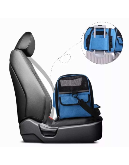 Turquoise Blue - JESPET Soft-Sided Kennel Pet Carrier for Small Dogs, Cats, Puppy, Airline Approved Cat Carriers Dog Carrier Collapsible, Travel Handbag & Car Seat - 19" x 10" x 13" Turquoise Blue - JESPET Soft-Sided Kennel Pet Carrier for Small Dogs, Cats, Puppy, Airline Approved Cat Carriers Dog Carrier Collapsible, Travel Handbag & Car Seat - 19" x 10" x 13"