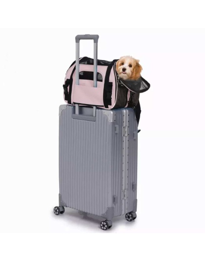 Pink - JESPET Soft-Sided Kennel Pet Carrier for Small Dogs, Cats, Puppy, Airline Approved Cat Carriers Dog Carrier Collapsible, Travel Handbag & Car Seat - 17" x 9" x 11.5" Pink - JESPET Soft-Sided Kennel Pet Carrier for Small Dogs, Cats, Puppy, Airline Approved Cat Carriers Dog Carrier Collapsible, Travel Handbag & Car Seat - 17" x 9" x 11.5"