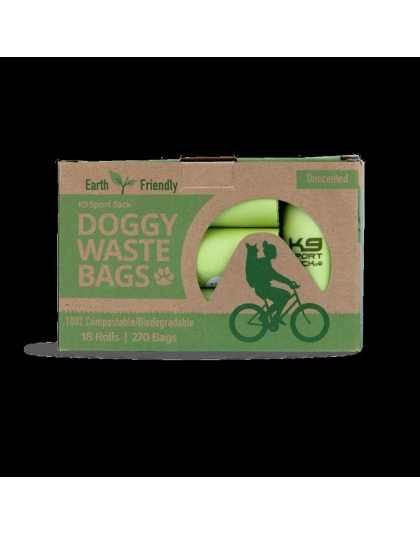 Doggy Waste Bags - Box of 18 Rolls - 270 Bags Doggy Waste Bags - Box of 18 Rolls - 270 Bags