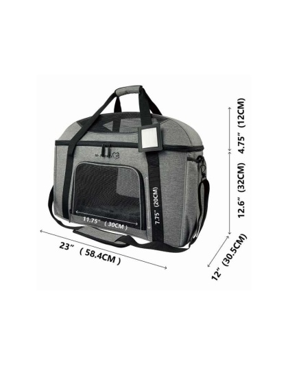 Mr. Peanut's Coronado Series XL Pet Carrier - Large 23 in Mr. Peanut's Coronado Series XL Pet Carrier - Large 23 in
