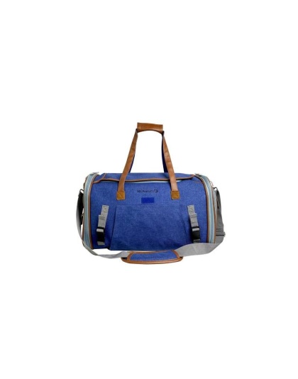 Deja Blue - Mr. Peanut's Gold Series Mini Size Expandable Pet Carrier - 16 in L x 10 in W x 10 in H Deja Blue - Mr. Peanut's Gold Series Mini Size Expandable Pet Carrier - 16 in L x 10 in W x 10 in H