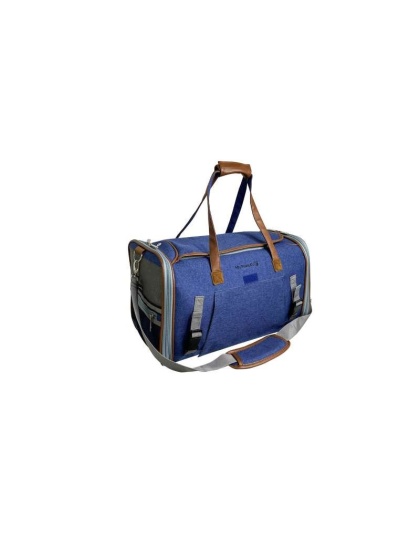 Deja Blue - Mr. Peanut's Gold Series Mini Size Expandable Pet Carrier - 16 in L x 10 in W x 10 in H Deja Blue - Mr. Peanut's Gold Series Mini Size Expandable Pet Carrier - 16 in L x 10 in W x 10 in H