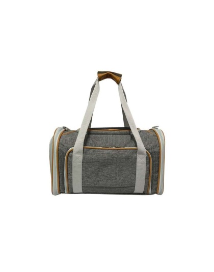 Snowflake Gray - Mr. Peanut's Platinum Series Expandable Pet Carrier - 18inLx10.5inWx11inH Snowflake Gray - Mr. Peanut's Platinum Series Expandable Pet Carrier - 18inLx10.5inWx11inH