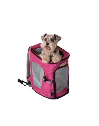 Armarkat PC301P Pets Backpack Pet Carrier In Pk and Gy Combo Armarkat PC301P Pets Backpack Pet Carrier In Pk and Gy Combo