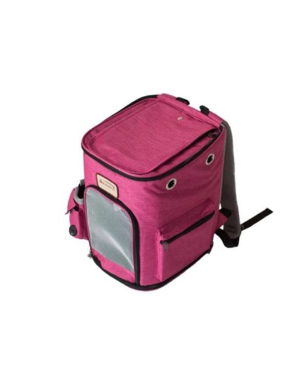 Armarkat PC301P Pets Backpack Pet Carrier In Pk and Gy Combo Armarkat PC301P Pets Backpack Pet Carrier In Pk and Gy Combo