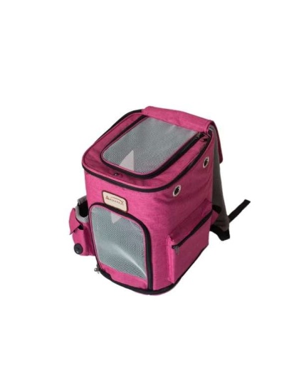 Armarkat PC301P Pets Backpack Pet Carrier In Pk and Gy Combo Armarkat PC301P Pets Backpack Pet Carrier In Pk and Gy Combo