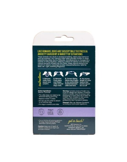 ALZOO Plant-Based Calming Collar for Dogs ALZOO Plant-Based Calming Collar for Dogs