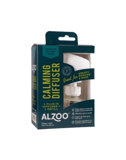 ALZOO Plant-Based Calming Plug-in Diffuser Kit - Cat ALZOO Plant-Based Calming Plug-in Diffuser Kit - Cat