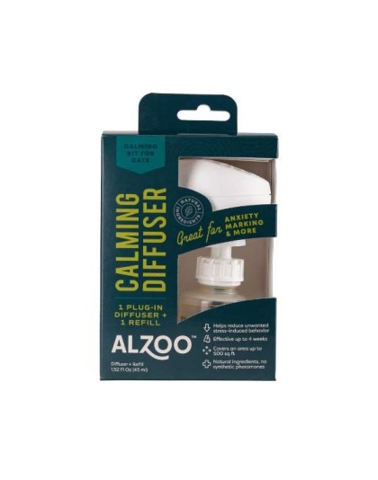 ALZOO Plant-Based Calming Plug-in Diffuser Kit - Cat ALZOO Plant-Based Calming Plug-in Diffuser Kit - Cat