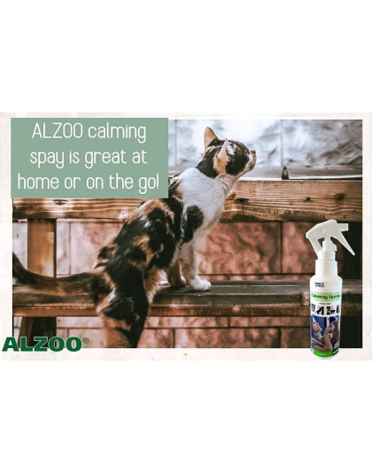 ALZOO Plant-Based Calming Spray Cat - 3.4 fl. Oz ALZOO Plant-Based Calming Spray Cat - 3.4 fl. Oz