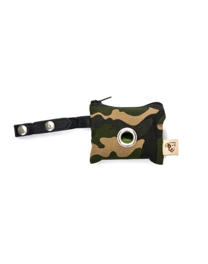 Camouflage Olive and Khaki - Jax & Bones P.U.P. Waste Bag Dispenser Camouflage Olive and Khaki - Jax & Bones P.U.P. Waste Bag Dispenser