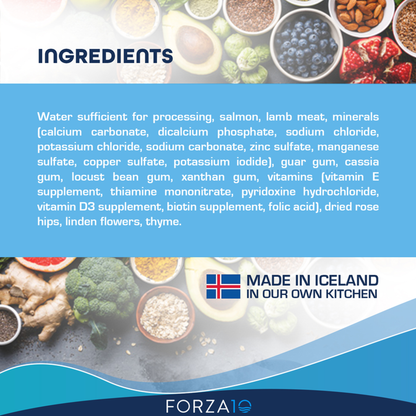 Forza10 Legend Puppy Icelandic Salmon & Lamb Recipe Grain Free Canned Dog Food