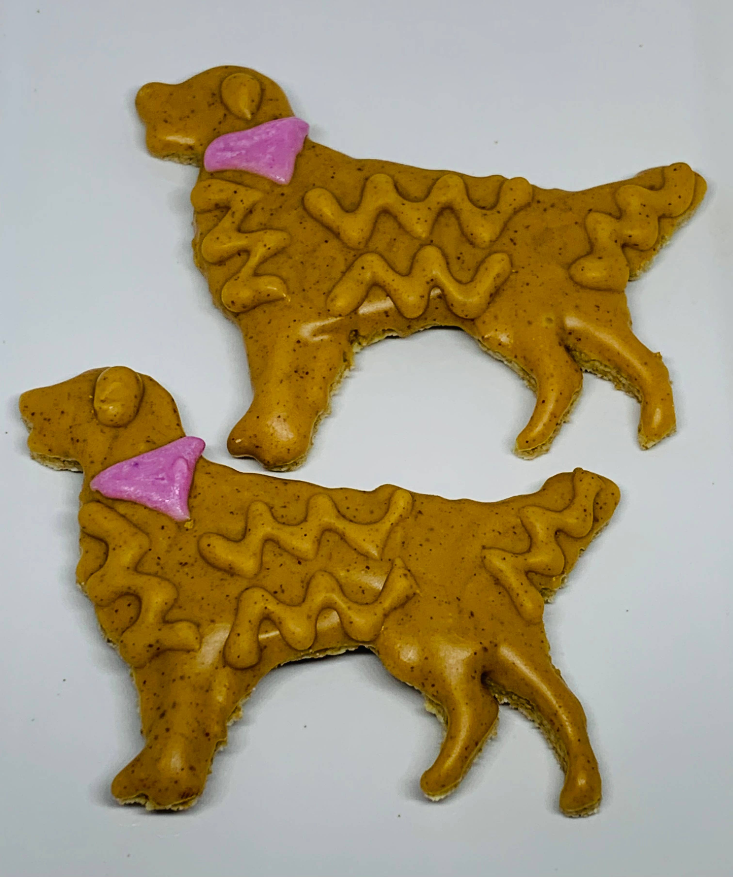 peanut butter golden retriever cookie