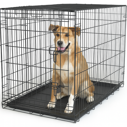 XL Plastic Dog Crate Replacement Tray – Leak‑Proof 48″×30″ Pan for ProSelect & Large Kennels