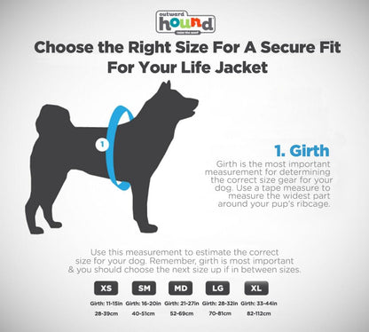 Outward Hound Granby Dog Life Jacket – High-Performance Flotation Vest with Rescue Handles