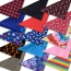 Multicolor Paw Print - Dog Bandana - Large - 28"