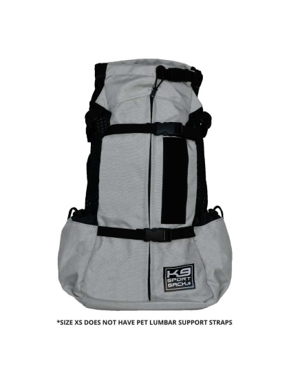 Light Grey - K9 Sport Sack Air 2 - X-Small (10"-13" from collar to tail)