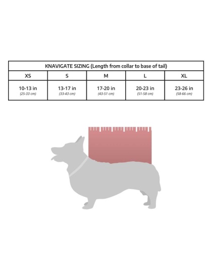 Midnight Black - K9 Sport Sack Knavigate - Large (20"-23" from collar to tail)
