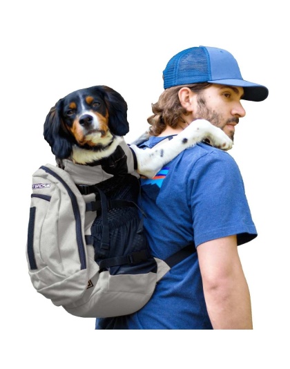 Light Gray - K9 Sport Sack PLUS 2 - Large (20"-23" from collar to tail)