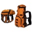 Sunset Orange - Walk-On with Harness & Storage - Small (13-15" Neck 13-18" Chest)