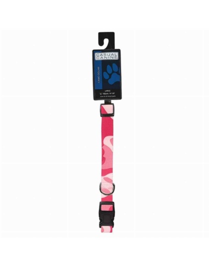 Pink - CC Camo Collar 14-20In Pnk