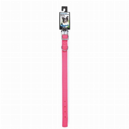 Neon Pink - DGR 1in Nylon Collar 18in Neon Pink - 18in