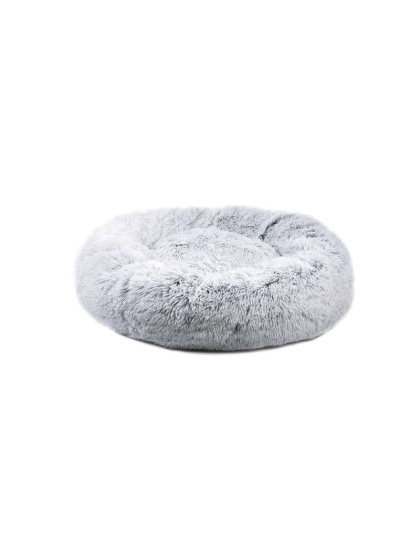 Gray Two Tone - Mr. Peanut's OrthoPlush Pet Bed - 23 in