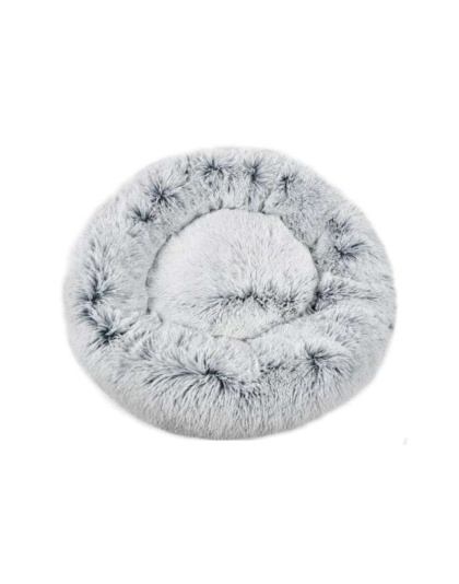 Snowflake White Two Tone - Mr. Peanut's OrthoPlush Pet Bed - 28 in