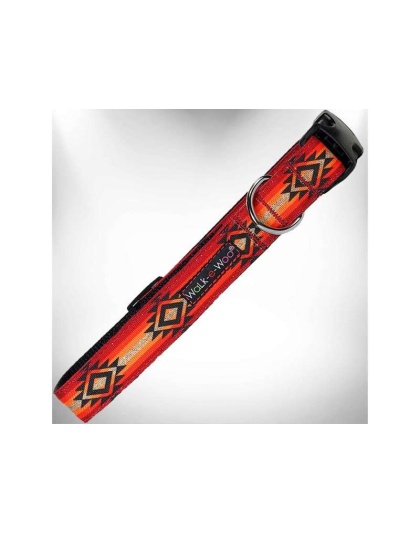 Sky Fire - Southwestern Collars - XS 5/8" width fits 8-12" neck