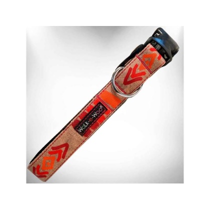 Red - Tribal Dog Collars - XS 5/8" width fits 8-12" neck