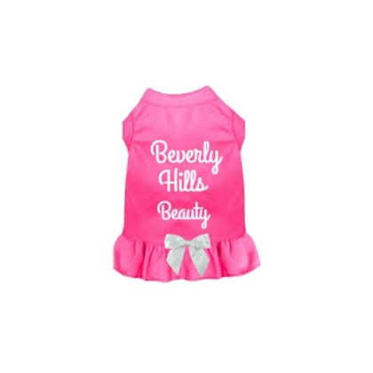 PINK - Beverly Hills Beauty Dog Dress - Small