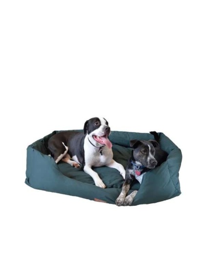 Armarkat Bolstered Dog Bed, Anti-Slip Pet Bed, Laurel Green - XL