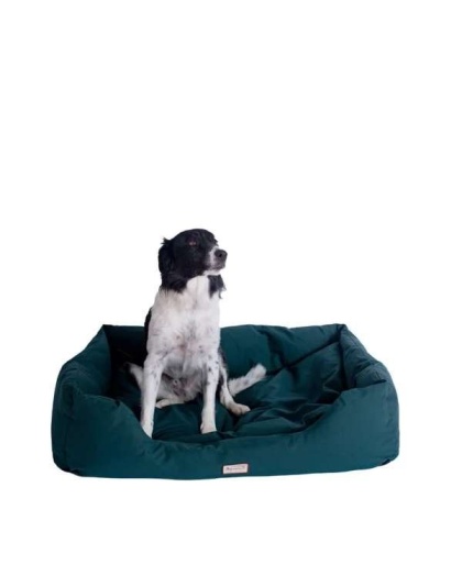 Armarkat Bolstered Dog Bed, Anti-Slip Pet Bed, Laurel Green - XL