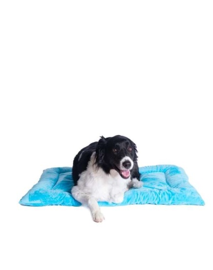 Sky Blue - Armarkat Pet Bed Mat, Dog Crate Soft Pad W Poly Fill Cushion - M