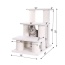 Real Wood 3 Step Cat Step Stairs Ramp,  25" Dogs Climber