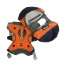 MILE HIGH - Adventurer 2-piece Dog Pack With EZ Latch  Harness - Medium