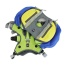 RAIN FOREST - Adventurer 2-piece Dog Pack With EZ Latch  Harness - Medium